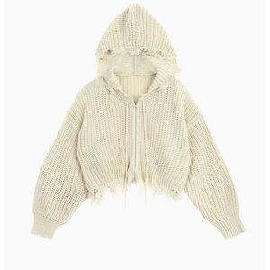 Ruve Braha cropped hoodie worn by Blackpink Lisa, Size OS